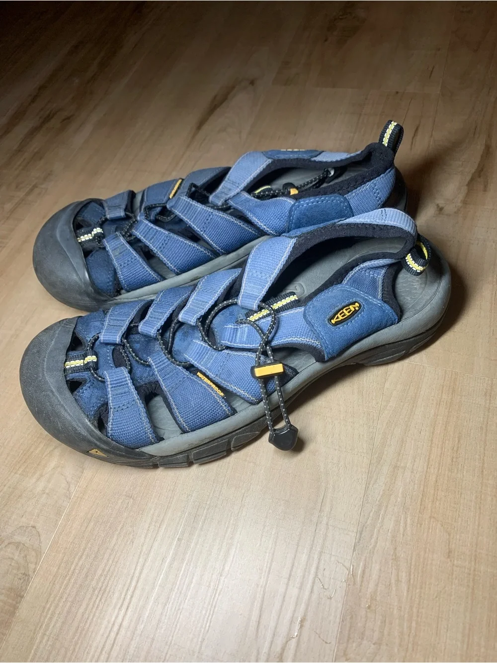 Keen Men’s Navy Blue Closed-Toe Outdoor Sandals